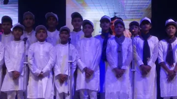 Yoga song l Yoga song performance by school students l Yoga Geet