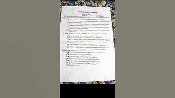 computer applications 2nd sem major question paper CU Srinagar
