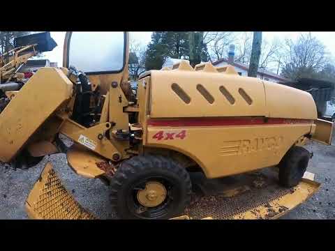 Talking Stump Grinder Repairs and fixing a hydraulic hose