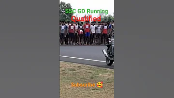 SSC GD Physical Running Video Live Qualified 2023 