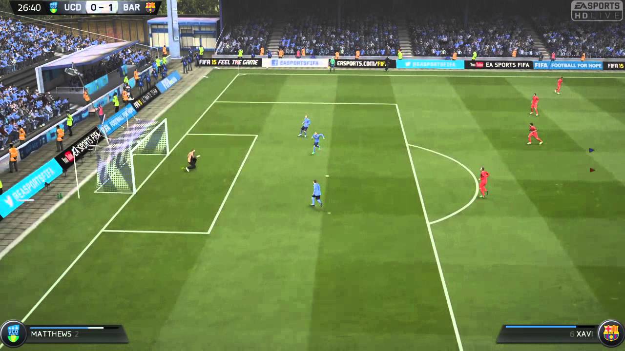 FIFA 15 FARTHEST GOAL EVER! YouTube