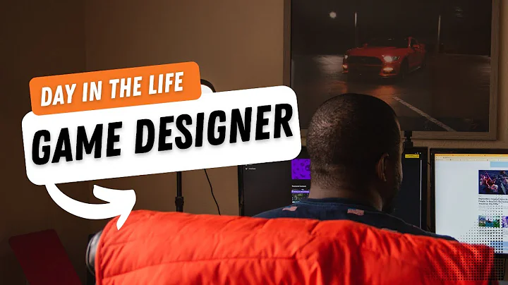 A day in the life as a professional video game designer!