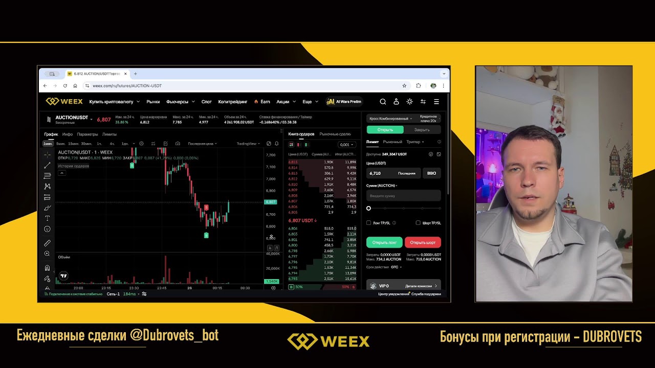 Трейдинг от 100$ к 1000$