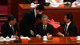 En Chine, Hu Jintao forcé à quitter le congrès du parti communiste