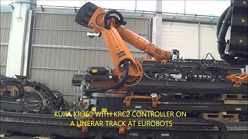 KR360 ON LINEAR TRACK AT EUROBOTS