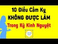 10+ Điều cấm kỵ tuyệt đối chị em phụ nữ không được làm trong kỳ kinh nguyệt