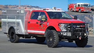 San Jose Fire Dept. Engine 31 & Engine 631 Responding