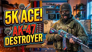 AK Ace Cache #cs2ace #cs2 #csgo #cs2clips #cs2moments