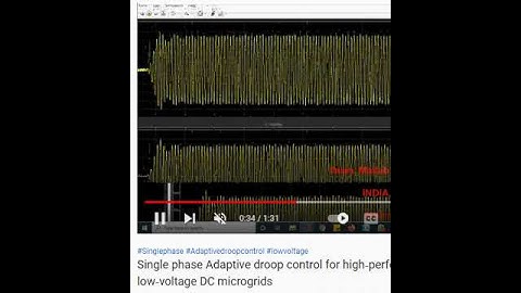 Single phase Adaptive droop control for high‑performance operation in low‑voltage DC microgrids