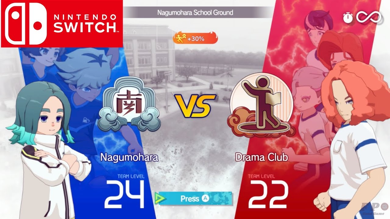 INAZUMA ELEVEN Victory Road – Nagumohara VS Drama Club на Nintendo Switch 1