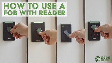 How To Use A FOB with Reader | Brivo