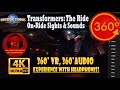 Transformers: The Ride, Immersive 360 VR - Universal Studios Hollywood [4K 360° | 360° Audio]