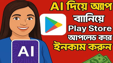 Ai দিয়ে নিজের অ্যাপ বানিয়ে Play Store এ আপলোড করুন | apps কিভাবে তৈরি করে | ai diye apps banano