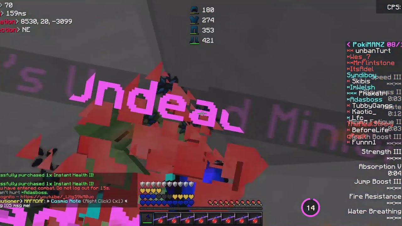 CosmicPvP NATURES AND DIVINE GODSET KILLS ON VOID PLANET!!