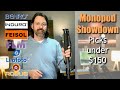 Monopod Showdown - 5 Monopods under $150 (Benro, Feisol, FLM, Leofoto, Robus)