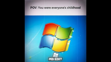 Windows XP & Windows 7 Edit - Best Windows Versions? #windows #shorts #edit #fyp #viral