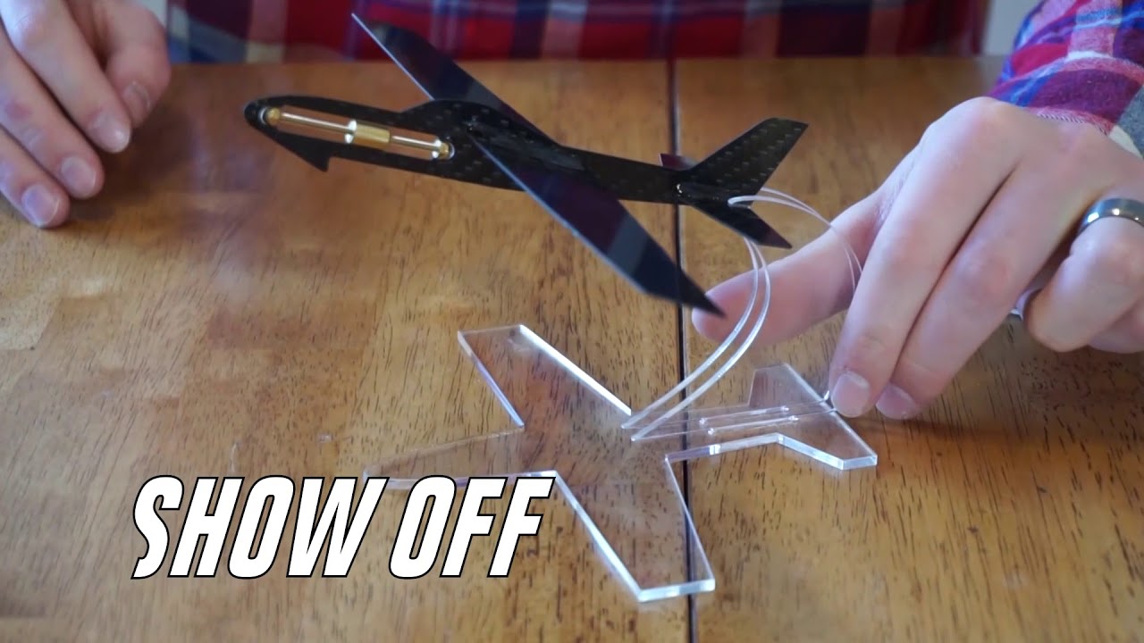 Fiber Glider DIY Kit Carbon Fiber Model Airplane YouTube