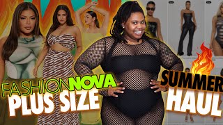 Here&#39;s MY FASHION NOVA CURVE PLUS SIZE TRY ON HAUL for SUMMER 2023!