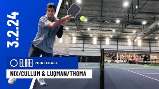 Daniel Nix & Chase Cullum vs. Mo Luqman & Carson Thoma | Topseed Tulsa Showdown | 10.2.24