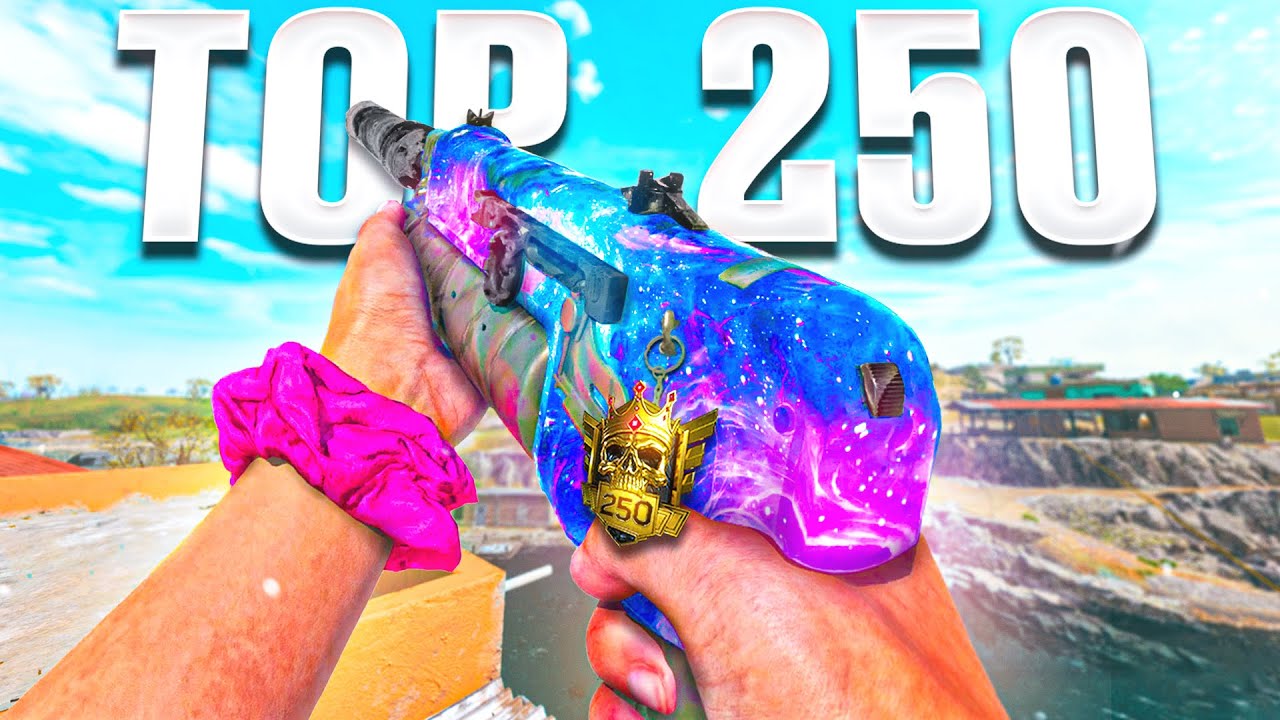 Я попал в топ-250 рейтинга Warzone. (игрок №1 с клавиатурой и мышью)