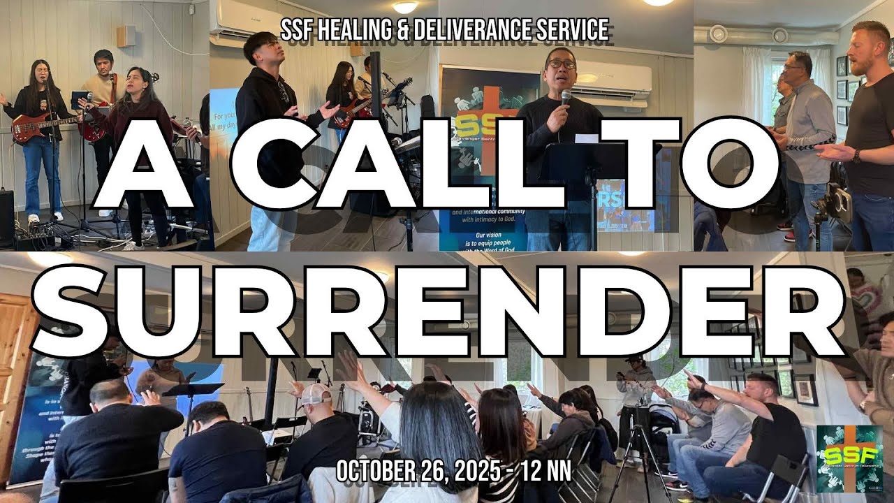 A CALL TO SURRENDER | John 20:21-22 | October 26, 2025 - YouTube
