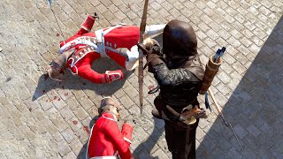 Assassin&#39;s Creed 3 Remastered How Effective is The Bow &amp; Arrow High Action Montage
