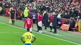 Jadon Sancho RETURNS For Manchester United! Old Trafford Reacts  😍🔥 🔊