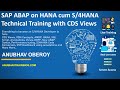 S4 hana developer course  s4hana technical training  abap on hana  contactanubhavtrainingscom