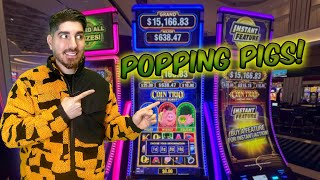 Nailing The Coin Trio Slot Machine Bonus! | Las Vegas Slots