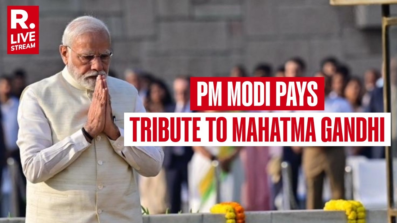 PM Modi LIVE: PM Modi Pays Tribute To Mahatma Gandhi At Rajghat On His ...