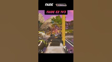 Ez 1v3 by Faide #apexshorts