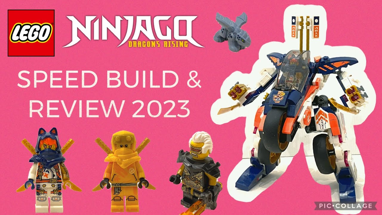 2023 LEGO Ninjago 71792 Sora's Transforming Mech Bike Racer SPEED