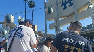 Yankees vs Dodgers #dodgerstadium #repBX #yankees #dodgers (2023) #chasefor28  #NYYVIDS
