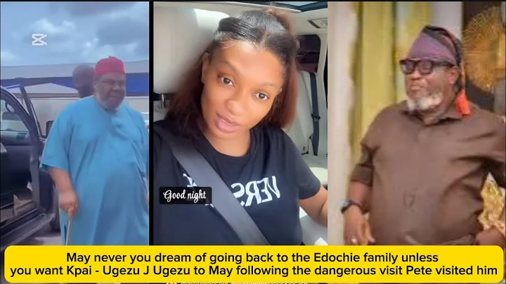 Ugezu issued a warning to May Edochie over the Edochie family as Pete Edochie paid him dangerous…