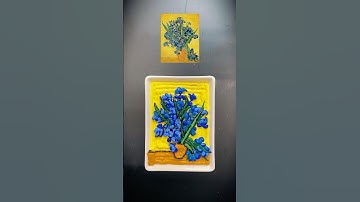 Who Knows The Name Of This Painting? 02｜MIxing Color｜Satisfying ｜Relaxing| Paint Mixing| ASMR Art