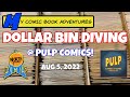 DOLLAR BIN COMIC HAUL PULP COMICS | MY COMIC BOOK ADVENTURES 2022 EPISODE 16