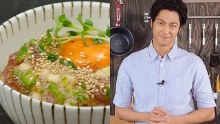マグロのネバネバ丼☆速水もこみちプロデュースのキッチンググッズで作る  ｜C CHANNELレシピ