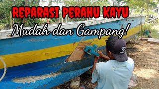 Repair a Leaking Wooden Boat❗