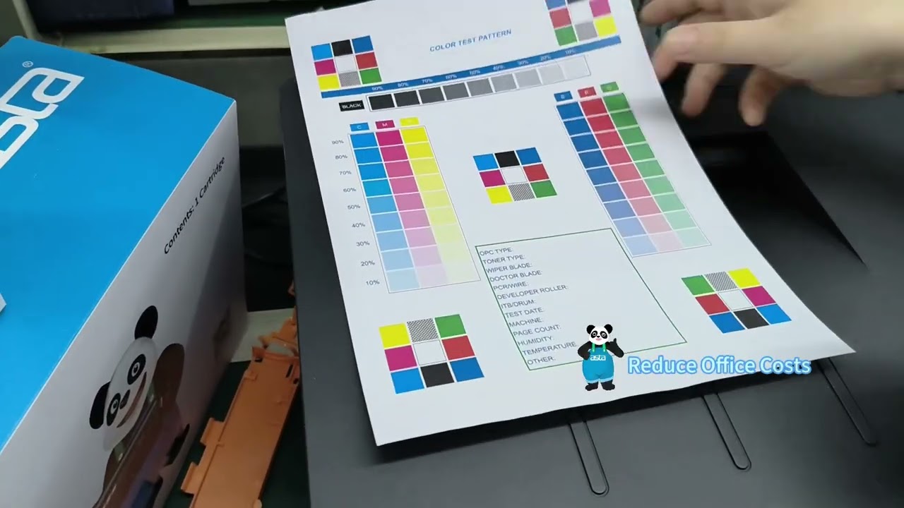 ASTA CB540A CB541A CB542A CB543A 125A Compatible Toner Cartridge