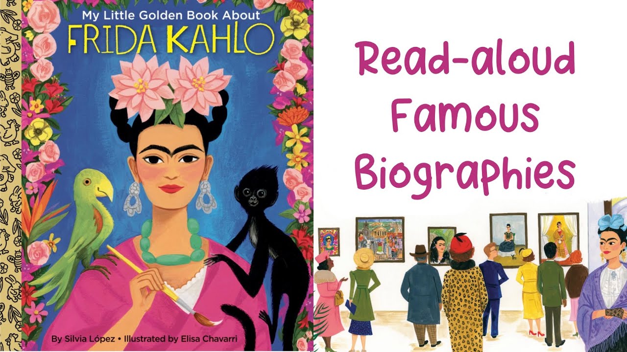 MY LITTLE GOLDEN BOOK ABOUT FRIDA KAHLO by Silvia López | Famous ...