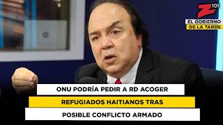 Vinicio Castillo: ONU podría pedir a RD acoger refugiados haitianos tras posible conflicto armado