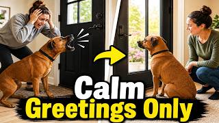 How to Train Your Dog to Stop Barking at Visitors at the Door🐕