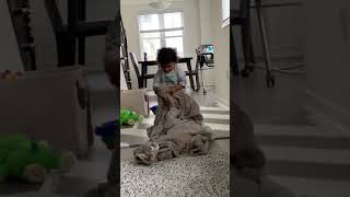 1 year old cute little baby playing hide and seek | cute baby | playing | hide and seek | #shorts