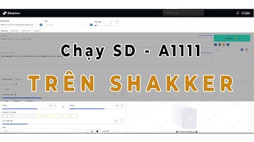 Chạy Stable Diffusion giao diện A1111 trên Shakker | ArchiAI