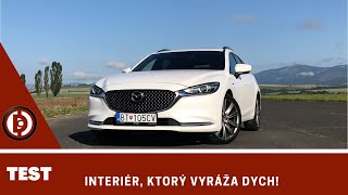 Interiér, ktorý vyráža dych! 2021 Mazda 6 Wagon Skyactiv G194 Edition 100 TEST - Dominiccars.sk