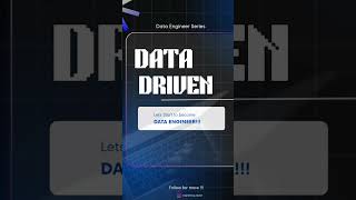 !!DATA ENGINEERING SERIES !!✨️📈 Series.1