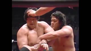 AJPW - Riki Choshu vs Genichiro Tenryu