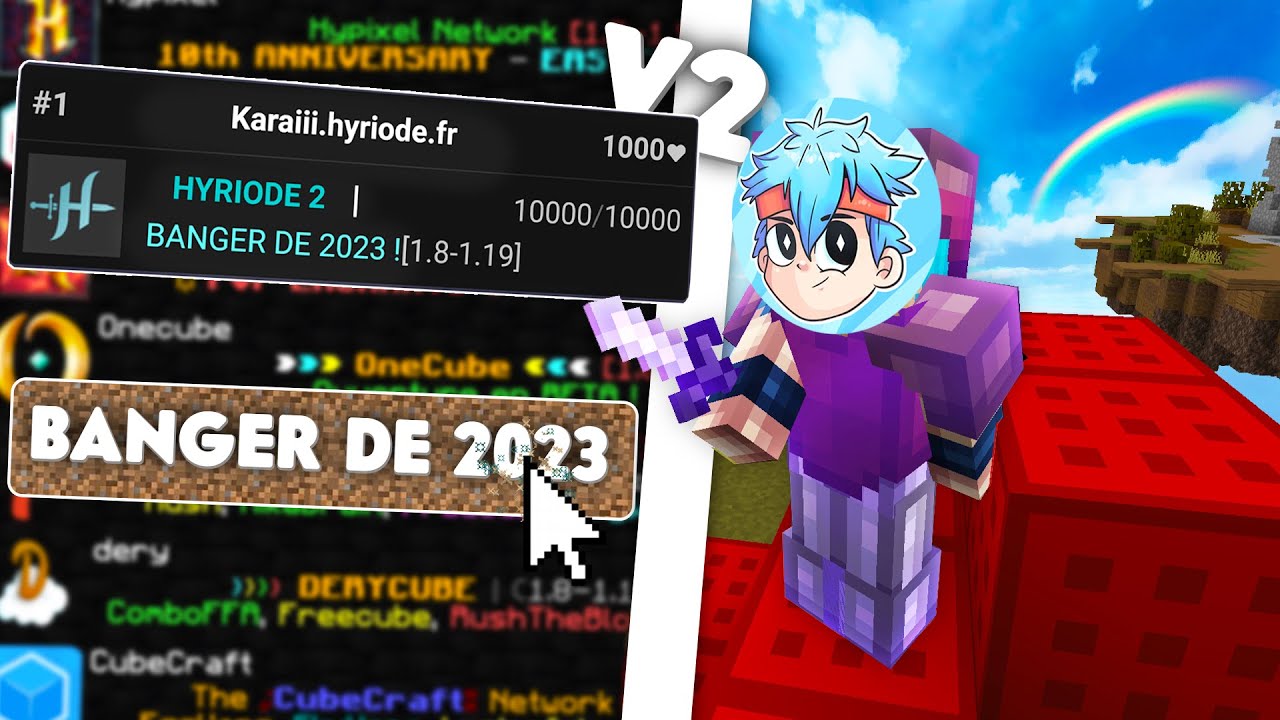 J'ai testé le SERVEUR de KARAIII 🤩 (hyriode 2)