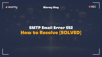 SMTP Email Error 552 - How to Resolve [SOLVED]