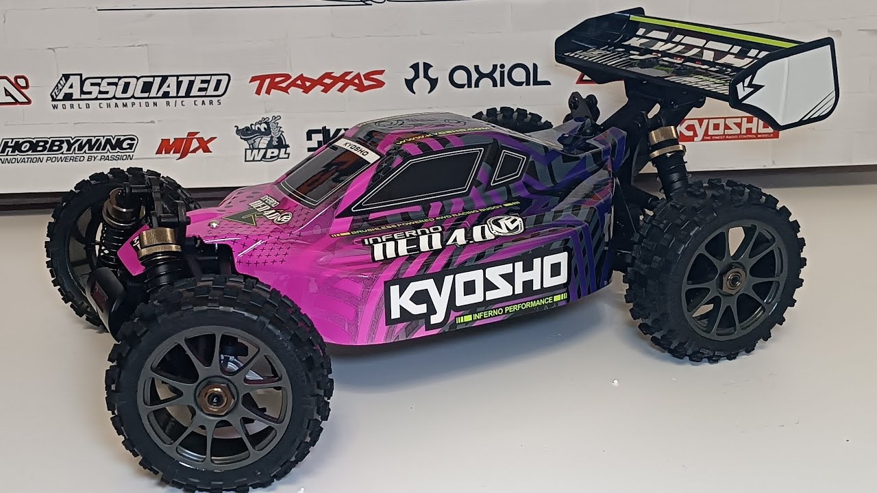 REVIEW KYOSHO INFERNO NEO 4.0 BUGGY 1/8 RTR 4WD | RcToysUa radio